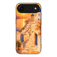 Θήκη Sonique Greek Island Muse Series για Apple iPhone 17 Air Ηλιοβασίλεμα στην Οία