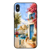 Θήκη Sonique Greek Island Muse Series για Apple iPhone XS MAX Ροδίτικο Λιμάνι