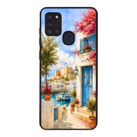 Θήκη Sonique Greek Island Muse Series για Samsung Galaxy A21s Ροδίτικο Λιμάνι