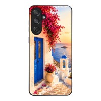 Θήκη Sonique Greek Island Muse Series για Samsung Galaxy M55 5G Ηλιοβασίλεμα Σαντορίνης