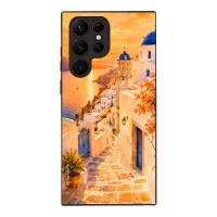 Θήκη Sonique Greek Island Muse Series για Samsung Galaxy S22 Ultra Ηλιοβασίλεμα στην Οία