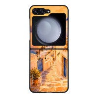 Θήκη Sonique Greek Island Muse Series για Samsung Galaxy Z Flip 5 Ηλιοβασίλεμα στην Οία