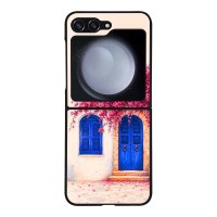 Θήκη Sonique Greek Island Muse Series για Samsung Galaxy Z Flip 5 Ροζ Μπουκαμβίλια