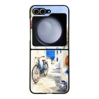 Θήκη Sonique Greek Island Muse Series για Samsung Galaxy Z Flip 6 / Galaxy Z Flip 7 FE 5G Πέρασμα στο Αιγαίο