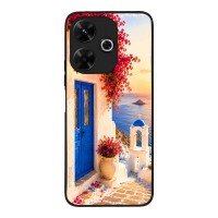 Θήκη Sonique Greek Island Muse Series για Xiaomi Redmi 13 4G / Poco M6 4G Ηλιοβασίλεμα Σαντορίνης