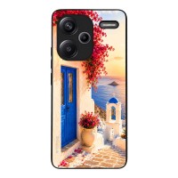 Θήκη Sonique Greek Island Muse Series για Xiaomi Redmi Note 13 Pro Plus 5G Ηλιοβασίλεμα Σαντορίνης