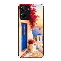 Θήκη Sonique Greek Island Muse Series για Realme 10 4G Ηλιοβασίλεμα Σαντορίνης