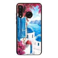 Θήκη Sonique Greek Island Muse Series για Huawei P30 Lite Σαντορινό Γαλάζιο