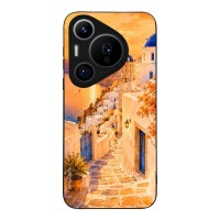 Θήκη Sonique Greek Island Muse Series για Huawei Pura 70 Pro Ηλιοβασίλεμα στην Οία