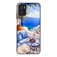 Θήκη Sonique Greek Island Muse Series για Motorola Moto E22 4G Θέα του Αιγαίου