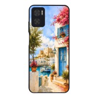 Θήκη Sonique Greek Island Muse Series για Motorola Moto E22 4G Ροδίτικο Λιμάνι
