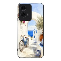 Θήκη Sonique Greek Island Muse Series για Motorola Moto G04 4G / Moto G04s 4G / Moto G24 4G / Moto G24 4G Power / Moto E14 4G Πέρασμα στο Αιγαίο