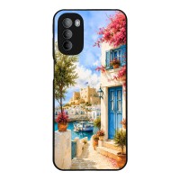 Θήκη Sonique Greek Island Muse Series για Motorola Moto G31 4G / Moto G41 4G Ροδίτικο Λιμάνι