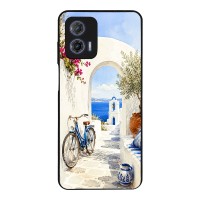 Θήκη Sonique Greek Island Muse Series για Motorola Moto G73 5G Πέρασμα στο Αιγαίο