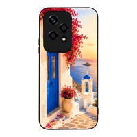 Θήκη Sonique Greek Island Muse Series για Honor 200 Lite 5G Ηλιοβασίλεμα Σαντορίνης