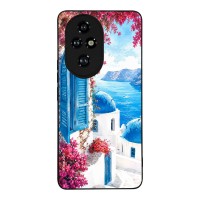 Θήκη Sonique Greek Island Muse Series για Honor 200 Pro 5G Σαντορινό Γαλάζιο