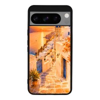 Θήκη Sonique Greek Island Muse Series για Google Pixel 8 Pro 5G Ηλιοβασίλεμα στην Οία