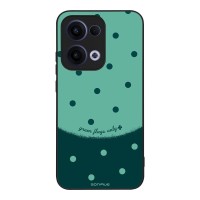 Θήκη Sonique Delulu Polka Era Series για Oppo Reno13 5G Green Flags