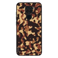 Θήκη Sonique Camouflage Army Series για Xiaomi Redmi Note 9 Καφέ 01