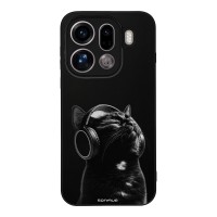 Θήκη Sonique Men's Edition για Oppo Find X9 Pro 5G Audio Kitten - Black