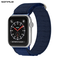 Λουράκι Nylon Alpine Loop Band Sonique για Apple Watch (42/44/45/49MM) Μπλέ
