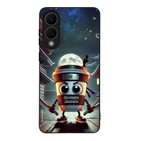 Θήκη Sonique Italian Brainrot Series για Samsung Galaxy S25 Edge Cappuccino Assassino
