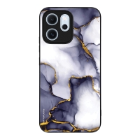 Θήκη Sonique Marble Series για Oppo Reno14 F 5G Μωβ Γκρι