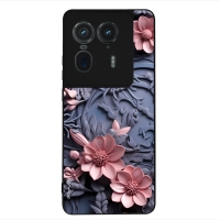 Θήκη Sonique 3D Flower Series για Motorola Edge 50 Ultra Ροζ 02
