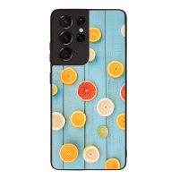Θήκη Sonique Fruit Series για Samsung Galaxy S21 Ultra Γκρέιπφρουτ