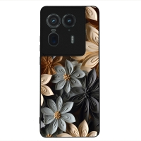 Θήκη Sonique 3D Flower Series για Motorola Edge 50 Ultra Γκρι