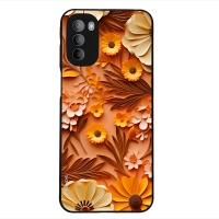 Θήκη Sonique 3D Flower Series για Motorola Moto G31 4G / Moto G41 4G Πορτοκαλί