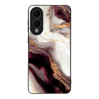 Θήκη Sonique Marble Series για Samsung Galaxy S25 Edge Μπορντώ