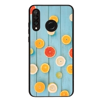 Θήκη Sonique Fruit Series για Huawei P30 Lite Γκρέιπφρουτ
