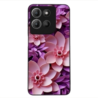 Θήκη Sonique 3D Flower Series για Motorola Moto G15 4G / Moto G15 Power Ροζ