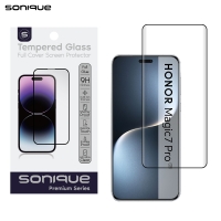 Curvy Glass Sonique Premium Series HD Full Cover 9H Honor Magic7 Pro 5G Μαύρο