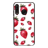 Θήκη Sonique Fruit Series για Huawei P30 Lite Φράουλα 01