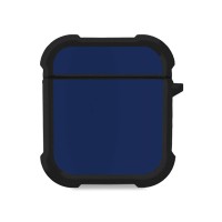 Θήκη Σιλικόνης Sonique ColorBloc Series για AirPods 1/2 Μπλέ