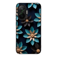Θήκη Sonique 3D Flower Series για Xiaomi Poco F7 5G Γαλάζιο