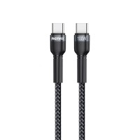 Καλώδιο Remax RC-172 Jany Series 100W|Fast Charge Type-C to Type-C 1m Μαύρο
