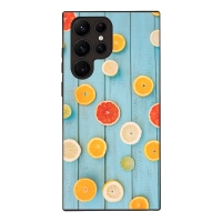 Θήκη Sonique Fruit Series για Samsung Galaxy S22 Ultra Γκρέιπφρουτ