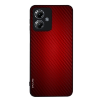 Θήκη Sonique Carbon Series για Motorola Moto G14 4G Κόκκινο