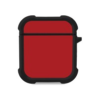 Θήκη Σιλικόνης Sonique ColorBloc Series για AirPods 1/2 Κόκκινο