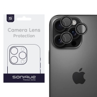 Camera Protection Sonique Glitter Lens Pro Apple iPhone 16 Pro / iPhone 16 Pro Max Natural Titanium