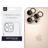 Camera Protection Sonique Glitter Lens Pro Apple iPhone 16 Pro / iPhone 16 Pro Max Desert Titanium