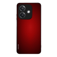 Θήκη Sonique Carbon Series για Oppo A40 Κόκκινο
