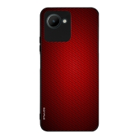 Θήκη Sonique Carbon Series για Realme Realme C30 Κόκκινο