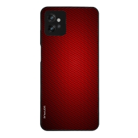 Θήκη Sonique Carbon Series για Motorola Moto G32 Κόκκινο