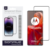 Curvy Glass Sonique Premium Series HD Full Cover 9H Motorola Moto G85 5G Μαύρο