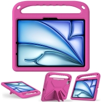 Θήκη Tablet Sonique Jazzy Kidsafe με Χειρολαβή για Apple iPad Pro 2024 11" / iPad Air 2024 11" Φουξ