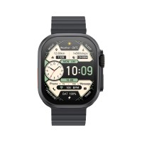 XO M11ULTRA SMART WATCH, ΑΣΥΡΜΑΤΗ ΦΟΡΤΙΣΗ, ΚΛΗΣΗ, ΜΑΥΡΟ